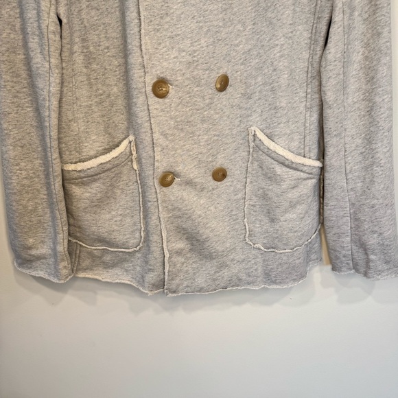 Frank & Eileen Belfast Sweatshirt Peacoat Size S Gray Melange - Picture 5 of 16